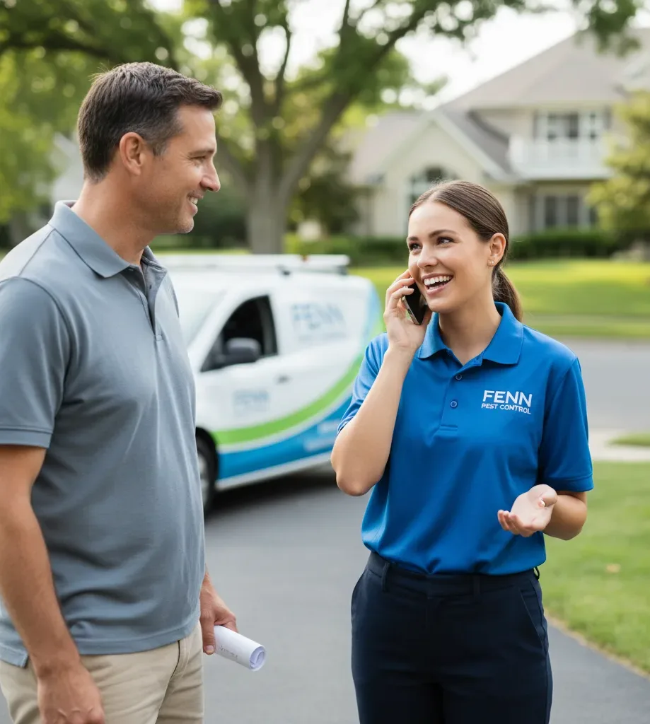 Fenn Pest Control customer support in Fredonia